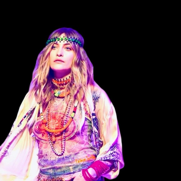 Jean Paul Gaultier Vintage Blue Orange Currency Money Runway Sleeveless Top - Picture 7 of 12